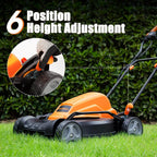 LawnMaster Electric Lawn Mower 12AMP 19-Inch ME1218X.01