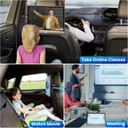 WONNIE 13.3 Inch Android Car TV with WiFi 5G - 4K Headrest Video Player for Back Seat  Portable TV Monitor Support Phone Link Bluetooth FM HDMI USB Airplay (3G Ram 32G ROM)