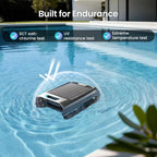 AIPER Surfer S2 Solar Powered Pool Surface Skimmer Robot with APP Support  24/7 Continuous Cleaning  Dual Charging Modes  Smart Obstacle Avoidance  150-um Filtration  OTA Upgrade