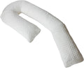 MedCline Cooling Body Pillow for Side Sleepers, Full-Body Support Pillow with Adjustable Memory Foam Stuffing, Ergonomic Design for Comfort All Night Long