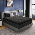 King Mattress, 14 Inch Luxury Hybrid King Size Mattress in a Box, Medium Firm Mattresses with Cooling Gel Memory Foam & Pocket Springs, Double Additional Support, 365-Night Trial