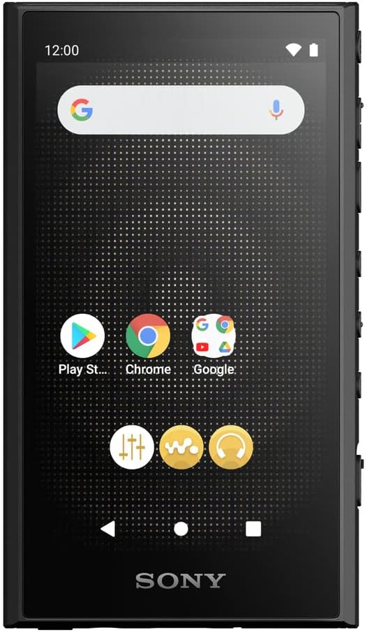 Sony NW-A306 Walkman 32GB Hi-Res Portable Digital Music Player with Android  up to 36 Hour Battery  Wi-Fi & Bluetooth and USB Type-C – Black NW-A306/B  Black