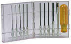 Xcelite 99PS40 Allen Hex Screwdriver Set, 11-Piece