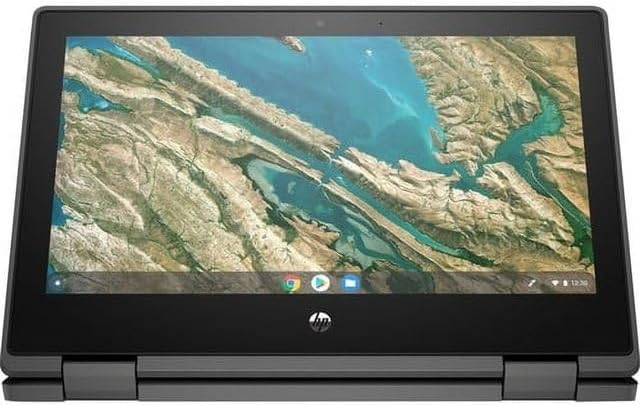 HP Chromebook x360 11 G3 EE 11.6" Touchscreen 2 in 1 Chromebook - Intel Celeron N4020-4GB - 32GB Flash Memory - Intel UHD Graphics 600 - Chrome OS (Renewed)