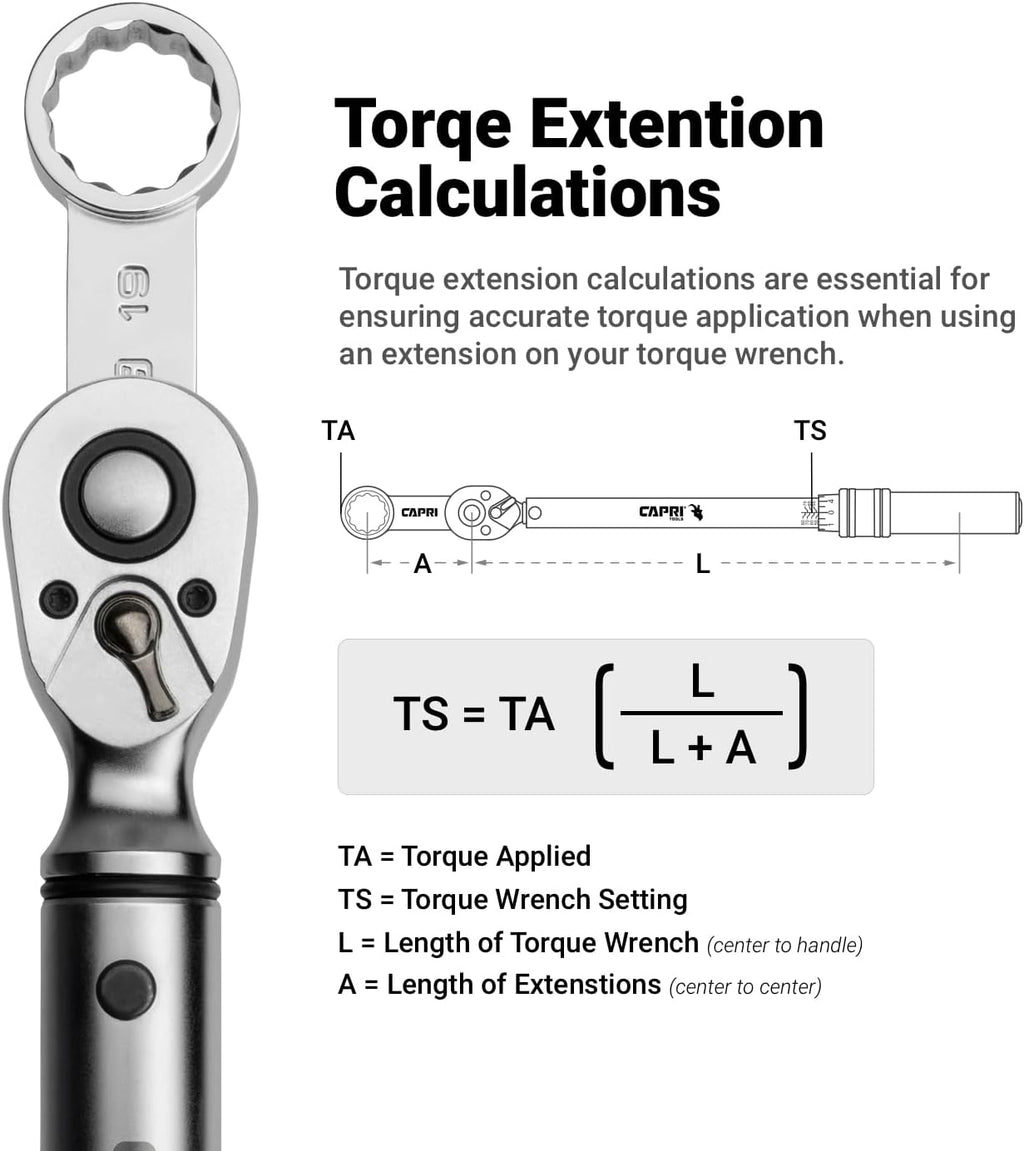Capri Tools 3/8 in. Drive Torque Adapter Set, 12-Point Box End, 1/4 to 3/4 in., SAE, 9-Piece with Mechanic's Tray