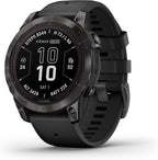 Garmin fēnix 7 Pro Sapphire Solar  Multisport GPS Smartwatch  Built-in Flashlight  Solar Charging Capability  Black  47 mm (Renewed)