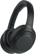 Sony WH-1000XM4 Wireless Premium Noise Canceling Overhead Headphones - 30hr Battery Life  Over Ear Style with Mic for Phone-Call and Alexa Voice Control - Black International Version