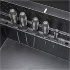 UWS EC10603 72-Inch Matte Black Heavy-Wall Aluminum Truck Tool Box with Low Profile, RigidCore Lid