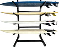 4 Layer Surfboard Rack Surfboard Storage Rack Ski Storage Rack Can Hold Various Surfboard, Standing Paddle Board, Snowboard And Hanging Diving Suits, Life Jackets Etc.and other Water Sports Equipment