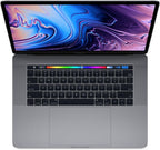 Apple 15.4in MacBook Pro Laptop (Retina  Touch Bar  2.6GHz 6-Core Intel Core i7  16GB RAM  512GB SSD Storage) Space Gray (MR942LL/A) (2018 Model) (Renewed)