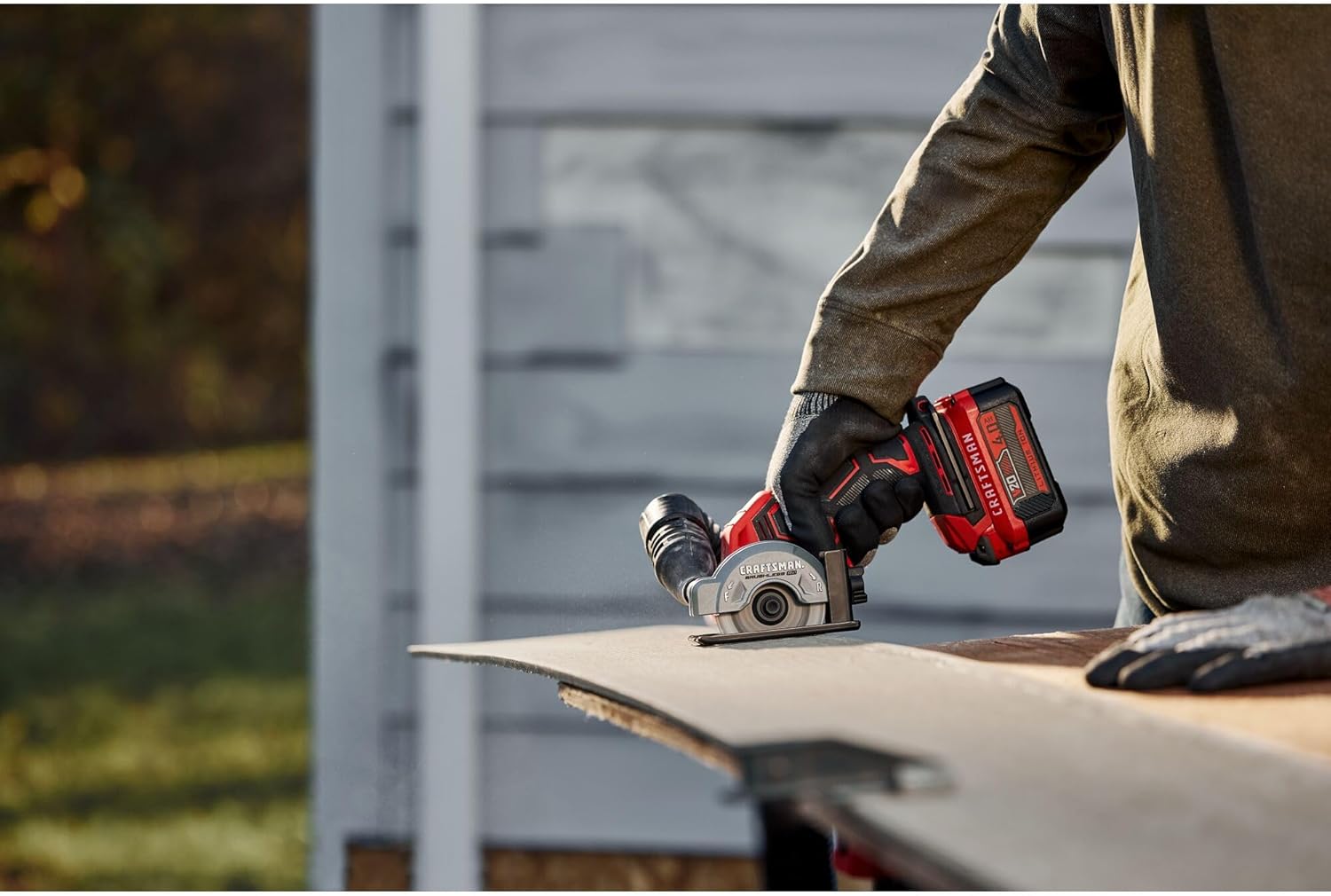 CRAFTSMAN V20 3 Inch Cordless Cut-Off Tool with Forward and Reverse Functions, Bare Tool Only (CMCM300B)