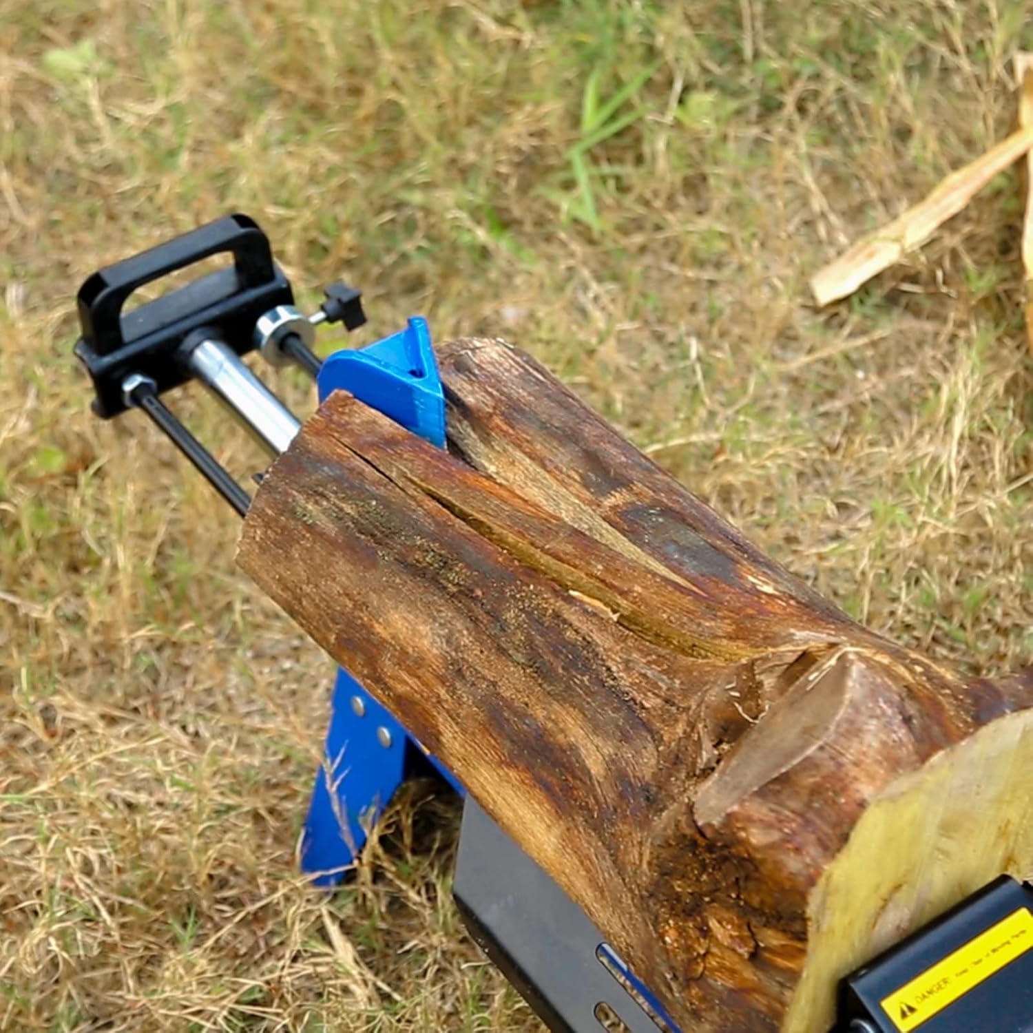 BILT HARD Log Splitter 6.5 Ton  Wood Splitter Electric Powered 15Amp  with Hydraulic Ram  Electric Firewood Splitting Machine  Horizontal