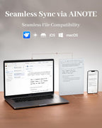 iflytek AINOTE 2  10.65" E-Ink Tablet  AI Note Taking Tablet for Meeting  Ultra-Thin 4.2mm Digital Notebook with Voice-to-Text  16-Language Transcription  Handwritten-to-Text  Ideal for Work&Study