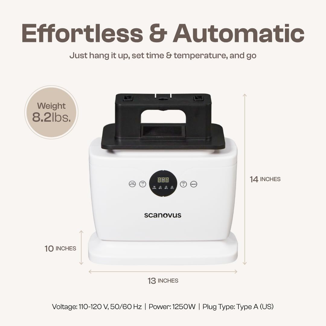 The Original Automatic Ironing Machine 4.0 | Hands Free Clothes & Wrinkle Remover | 3-in-1 Iron Press for Shirts, Pants & Shoes | Quick Drying Air Iron for Clothes