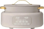 Multi-Cooker 6-Quart 10-in-1 Electric Multi Cooker, Digital Controls, Slow Cook, Steam, Sauté & Rice, Oven-Safe Nonstick Pot