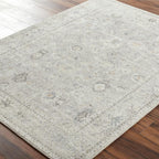 Livabliss x Becki Owens Davina Damask Area Rug , 7'10" x 10', Light Grey