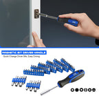 Prostormer Mechanics Tool Set with Drawer Box, 279-Piece SAE and Metric Mechanic Tool Kit with Wrenches & Sockets, General Tool Kit for Car, Motorcycle, Home Repair (Blue)