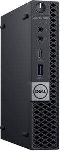 DELL Optiplex 5070 Micro MFF Desktop PC Intel i5-9500T  16GB DDR4 New 512GB M.2 NVMe SSD  WiFi BT HDMI New KB & Mouse Windows 11 Pro (Renewed)