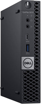 DELL Optiplex 5070 Micro MFF Desktop PC Intel i5-9500T  16GB DDR4 New 512GB M.2 NVMe SSD  WiFi BT HDMI New KB & Mouse Windows 11 Pro (Renewed)