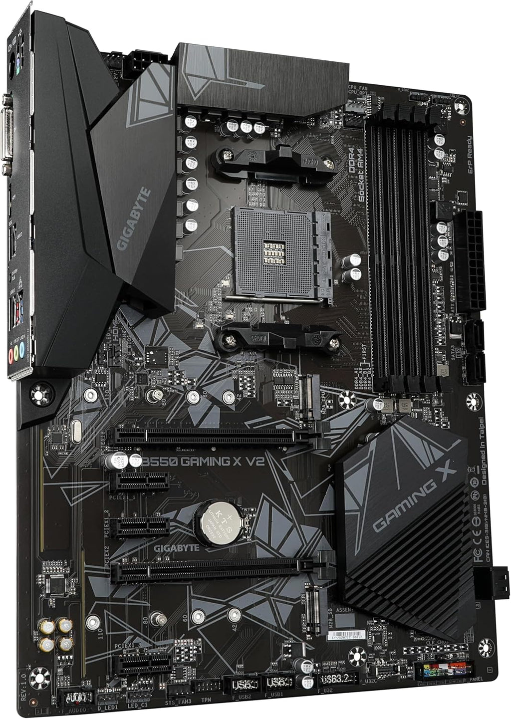 Gigabyte B550 Gaming X V2 Motherboard (AM4/4xDDR4/HDMI/DVI-D/USB 3.2/M.2)