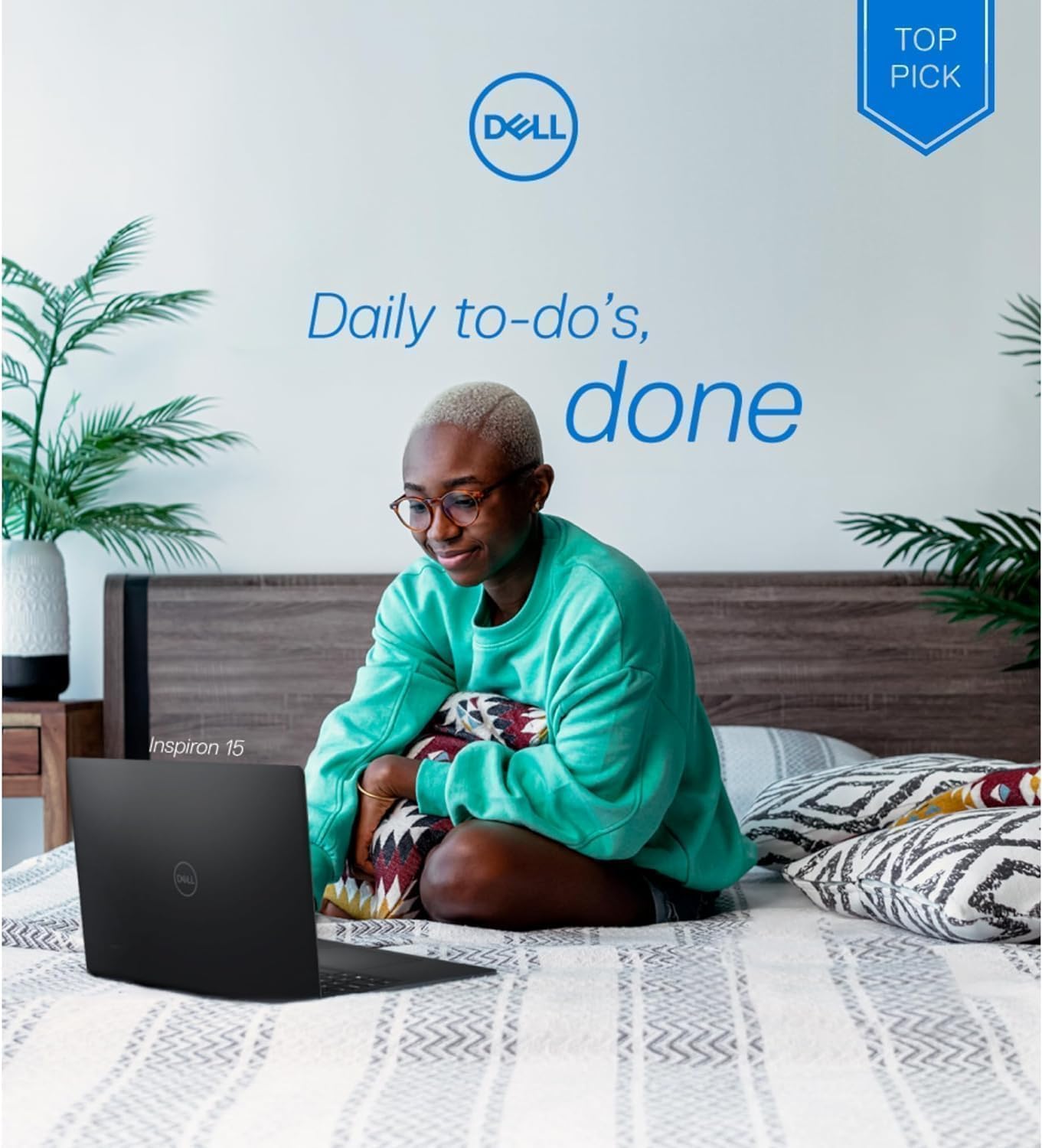 Dell Inspiron 15.6" FHD Touchscreen Laptop  13th Gen Intel Core i5 (Beat i7-1250U)  12GB RAM  768GB Storage (256GB PCIe SSD + 512GB External)  Anti-Glare  Win 11 with MS Office  Long Battery Life