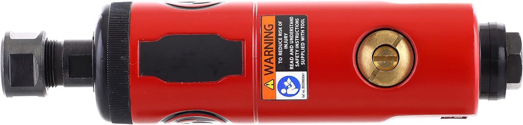 Chicago Pneumatic CP872 - Air Die Grinder Tool, Welder, Woodworking, Automotive Car Detailing, Stainless Steel Polisher, Heavy Duty, Straight, (6.4mm) - 1/4 Inch (6 mm), 0.63 HP / 470 W - 27000 RPM