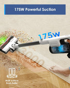 Tineco Pure ONE Station 5 Cordless Smart Vacuum with 2.5L Auto Dust Base, Full-Path Self-Cleaning, 175AW Suction, ZeroTangle Tech, Stick Vacuum Cleaner for Pet Hair, Carpet & Hard Floor