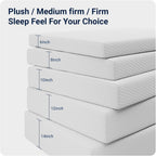 Avenco King Size Mattress 12 Inch,King Mattress Medium Firm in a Box for Refresh Sleep & Pressure Relief,CertiPUR-US Certified Foam Colchones