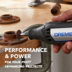 Dremel 4000-1/25 Variable Speed Rotary Tool Kit- Engraver, Polisher, and Sander- Perfect for Cutting, Detail Sanding, Engraving, Wood Carving, and Polising- 1 Attachment & 25 Accessories