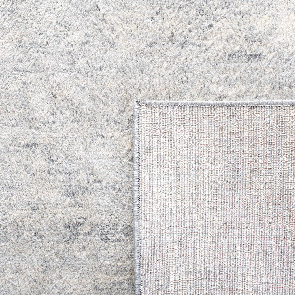 SAFAVIEH Brentwood Collection Area Rug - 9' x 12', Ivory & Grey, Modern Abstract Design, Non-Shedding & Easy Care, Ideal for High Traffic Areas in Living Room, Bedroom (BNT822A)