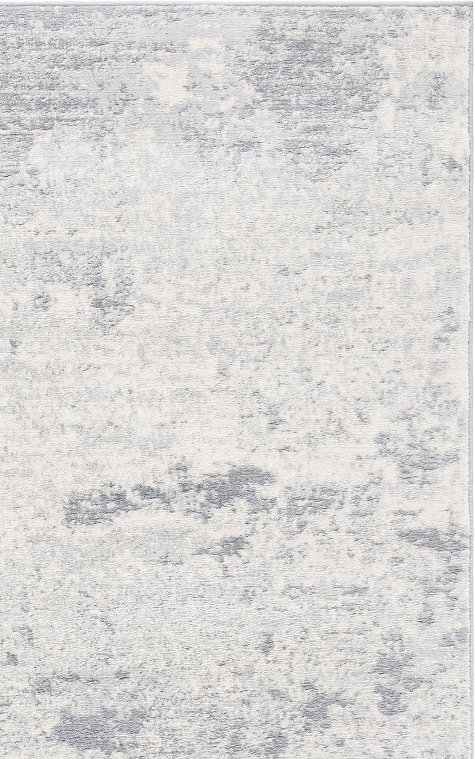 SAFAVIEH Brentwood Collection Area Rug - 10' x 13', Grey & Ivory, Modern Abstract Design, Non-Shedding & Easy Care, Ideal for High Traffic Areas in Living Room, Bedroom (BNT822H)