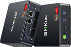 GMKtec M6 Ultra Gaming Mini PC Ryzen 7640HS (Upgraded 6600H/ 6800U)  16GB RAM DDR5 1TB SSD Dual NIC LAN 2.5GbE Desktop Computers Office Home  Triple 4K Display  WiFi 6  USB4  BT 5.2  DP  HDMI 2.0