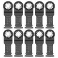 BOSCH Starlock OSL114F-3 Oscillating Blades 1-1/4 Inch Bi-Metal Plunge Cut - Swiss Precision, 3D Fit Interface, Compatible with OIS Tools - 10-Pack