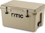 RTIC Ultra-Tough Cooler Hard Insulated Portable Ice Chest Box for Beach, Drink, Beverage, Camping, Picnic, Fishing, Boat, Barbecue