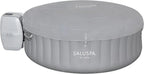 Inflatable Hot Tub Spa (71" x 26") | Portable Hot Tub with 2 Covers (1 Energy-Efficient Thermal Cover and 1 Standard Cover) | Fits Up to 2-4 Persons | Black