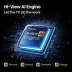 Hisense 55" Class U6 Series Mini-LED 4K UHD Smart Fire TV (55U65QF  2025 Model) - QLED  Native 144Hz  HDR10+  Dolby Vision IQ  Dolby Atmos  Game Mode Pro  ALLM  Alexa Built in  Black