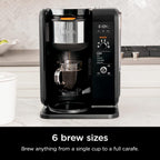 Shark Ninja CP307 Hot and Cold Brewed System W/Thermal Carafe Coffee Maker, Black