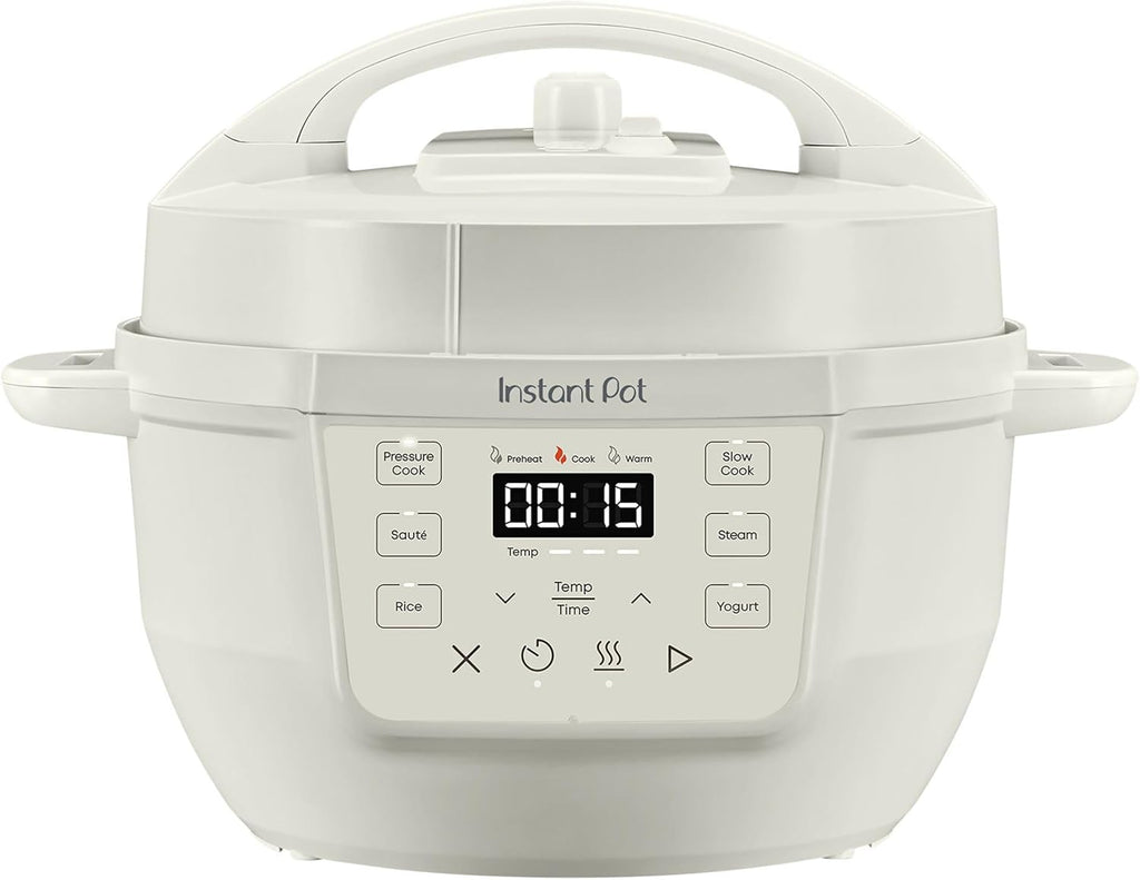 Instant Pot 4QT RIO Mini 7-in-1 Multi-Cooker, Pressure Cooker, Slow cook, Sauté, Steam, Rice Maker, Yogurt, & Warmer, Sea Salt, 4 Quarts