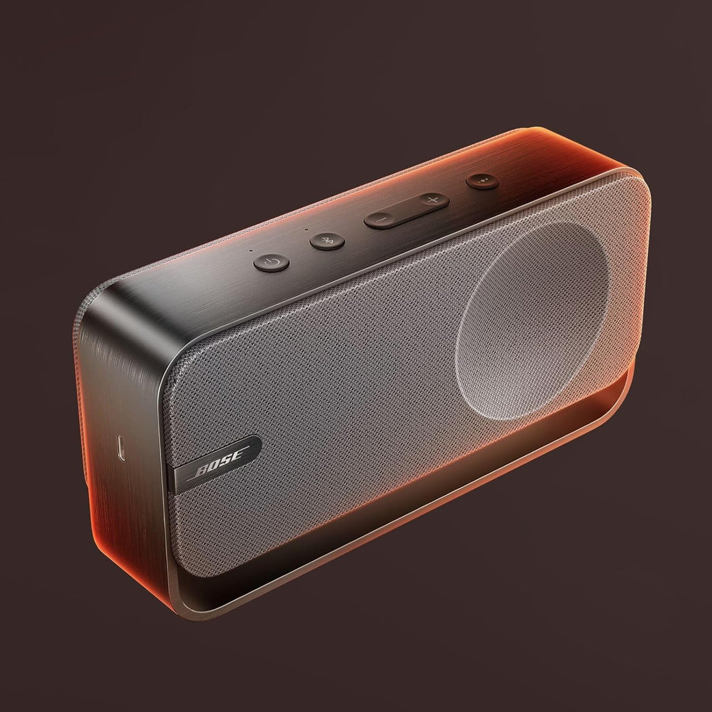 Bose SoundLink Home Speaker  Premium  Portable and Wireless Bluetooth Bookshelf Speaker  Up to 9 Hours Battery Life  Cool Grey
