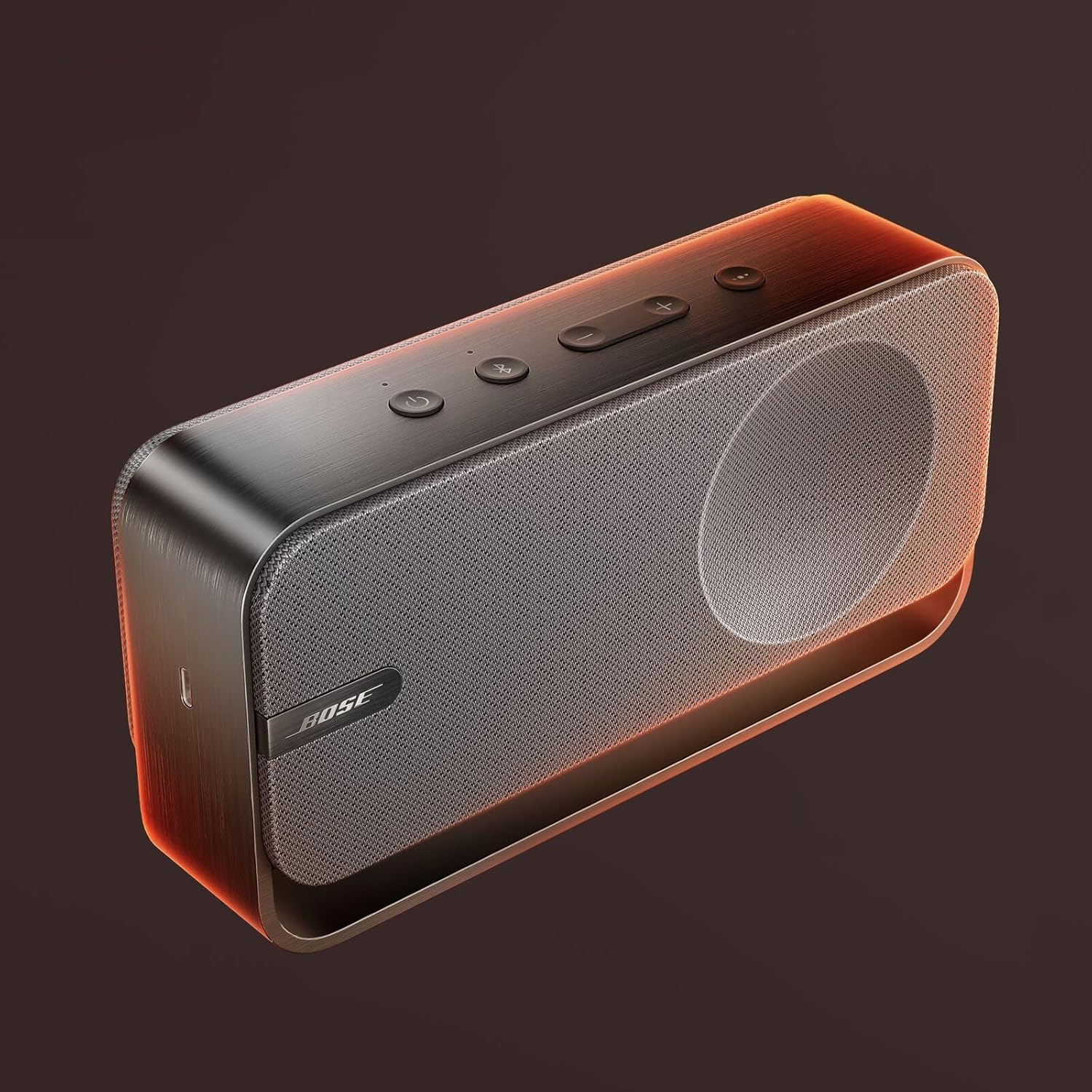 Bose SoundLink Home Speaker  Premium  Portable and Wireless Bluetooth Bookshelf Speaker  Up to 9 Hours Battery Life  Cool Grey