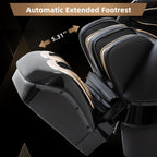 Alfine A66 4D Full Body Massage Chair – Made in The U.S.A. with U.S. & Imported Material  SL Track  Yoga Stretch  Zero Gravity  AI Voice Control  Heating  Automatic Footrest