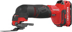 CRAFTSMAN CMCE501D1R V20 Lithium-Ion Cordless Oscillating Tool Kit (2 Ah) (Renewed)