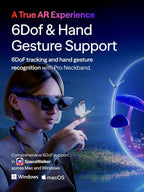 VITURE Luma Ultra AR/XR Glasses  152'' Full 6Dof Support  AR Hand Gestures  52° FOV  1500 Nits Video Glasses for iPhone 17/16/15  Android  Mac  PC  Switch&Switch 2  World's 1st Real-time 2D to 3D