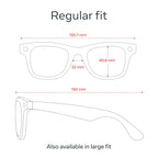 Ray-Ban Meta (Gen 1)  Wayfarer  Shiny Black | Smart AI Glasses for Men  Women — 12 MP Ultra-Wide Camera  Open-Ear Speakers for Audio  Video Recording and Bluetooth — Clear Lenses — Wearable Technology