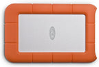LaCie Rugged Mini, 2TB, 2.5", Portable External Hard Drive, for PC Mac iPad and iPhone, Data Rescue Service (LAC9000298)
