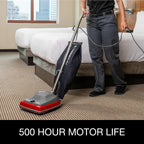 Sanitaire SC679K Tradition Upright Commercial Bagged Vacuum, Red