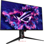ASUS ROG Swift 32” 4K OLED Gaming Monitor (PG32UCDM) - UHD (3840 x 2160)  QD-OLED  240Hz  0.03ms  G-SYNC Compatible  Custom Heatsink  Graphene Film  99% DCI-P3  True 10-bit  90W USB-C