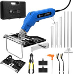 250W Hot Knife Foam Cutter for Grooving/Sculpture Styrofoam Cutter Foam Electric Cutting Tool Kit Adjustable Power Foam Cutter for EPP, EPS, XPS, EVA, Sponge, EPE, PU (FC250+Slotting)