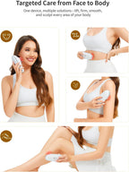 DiDEER 5-in-1 Body Sculpting Machine - Best Cellulite Removal Machine - Lymphatic Drainage Massager & Anti Cellulite Massage Tool & Skin Tightening for Face, Belly, Arms, Legs, Waist, Love Handles