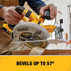 20V MAX 7 1/4 Circular Saw and Lithium Ion Battery Starter Kit
